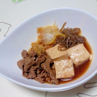 韓国風！肉豆腐＋＋
